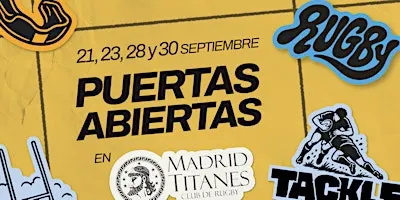 Puertas abiertas Madrid Titanes CR - Septiembre 2026