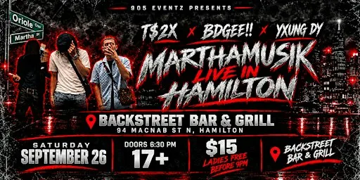 MARTHAMUSIK Live In Hamilton