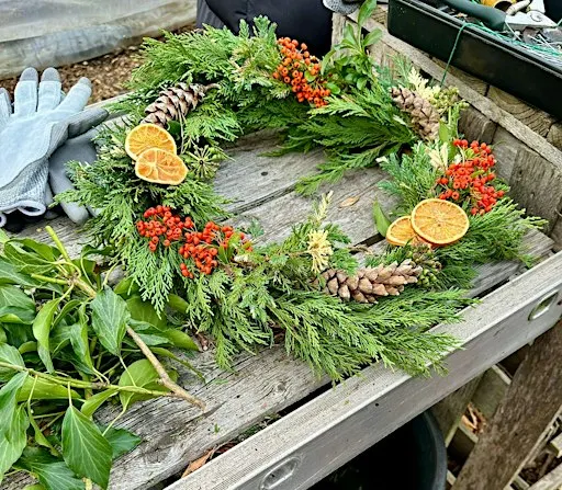 Festive Wreath Making Work Shop