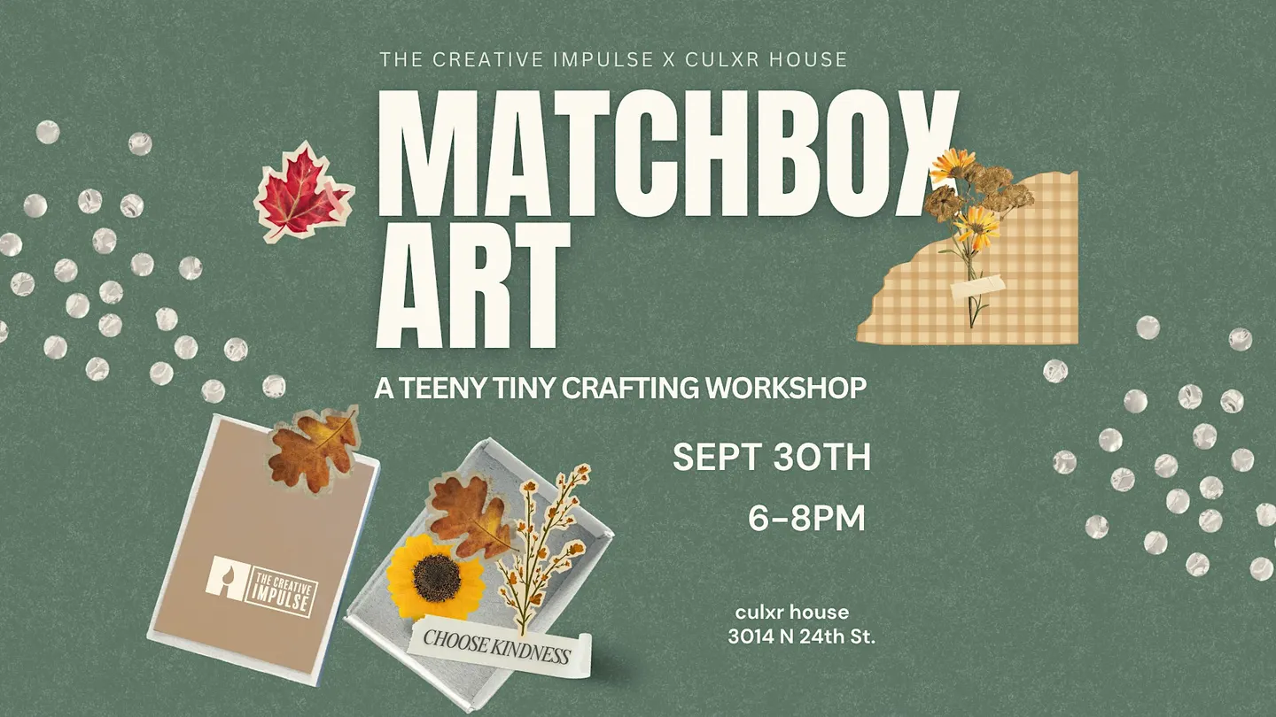 Matchbox Art: A Teeny Tiny Craft Experience