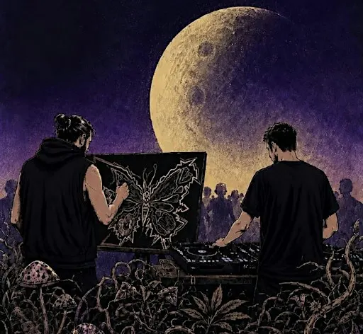 DART × ALEX SERER — Live Painting & Indie House DJ Set