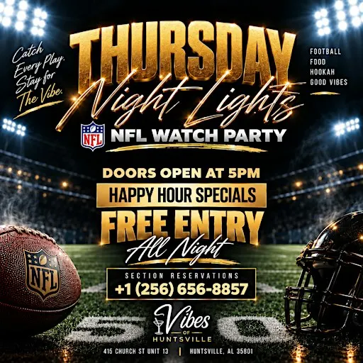 Thursday Night Lights: NFL Watch Party
