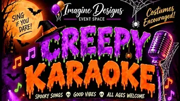 CREEPY KARAOKE! Halloween Themed Family Karaoke Night