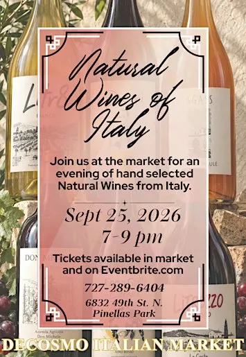 Wine Tasting - Natural Wines of Italy