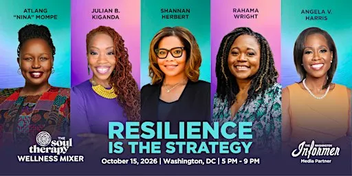 Soul Therapy Wellness Mixer: Resilience is the Strategy