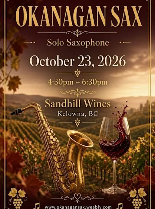 Okanagan Sax - Live at Sandhill Wines