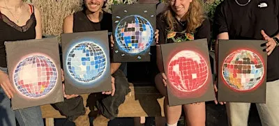 Gouden Kerst Special | Discobal schilderen met Bladgoud