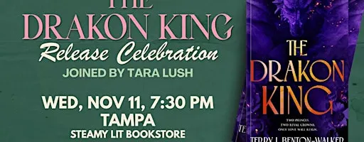 Author Visit (Tampa) - Terry J. Benton-Walker Celebrates The Drakon King
