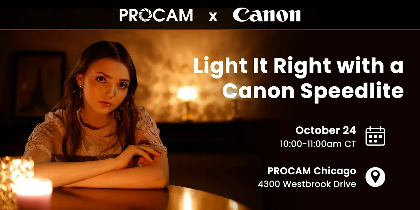 Light It Right with a Canon Speedlite