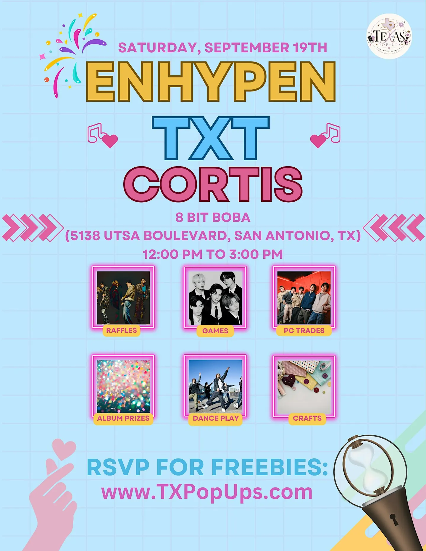 ENHYPEN x TXT x CORTIS Pop-Up (K-Pop Fan Event)