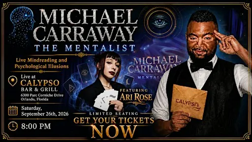Michael Carraway Live: Mind Reading, Magic & Comedy Dinner Show