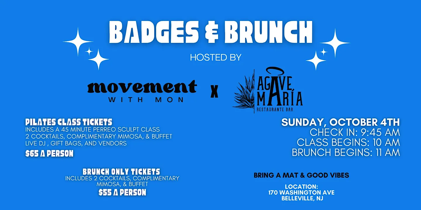 BADGES AND BRUNCH