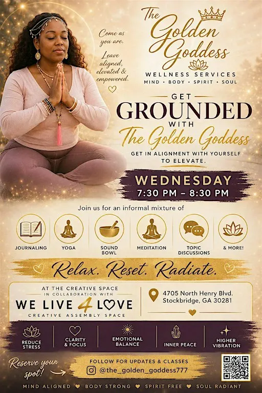 ✨ GET GROUNDED WITH THE GOLDEN GODDESS ✨