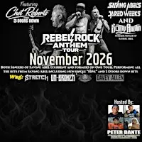 REBEL ROCK FORMER SINGER OF SAVING ABEL ANTHEM TOUR