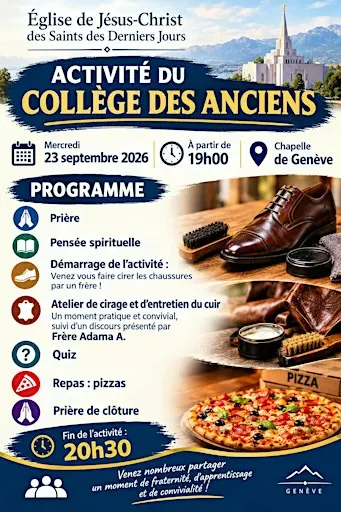 Activité du Collège des Anciens