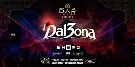 DAR HOUSE: Dal3ona ft. SHERO | CASA NUBE Wynwood - Miami