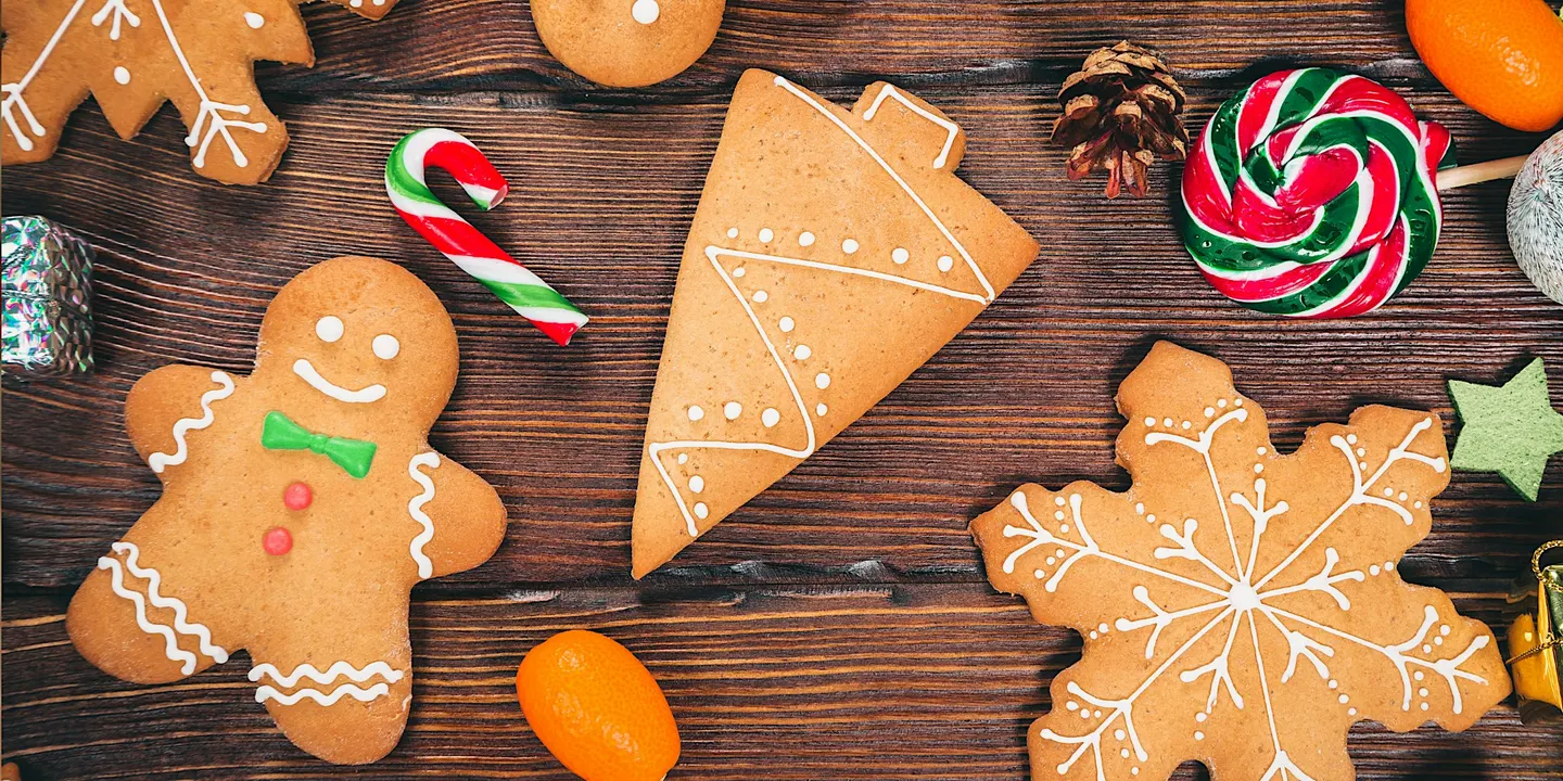 Family Bake Off - Festive Gingerbread Biscuits