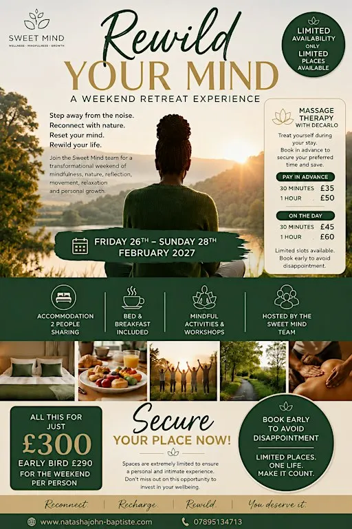 Rewild Your Mind – Weekend Retreat Experience