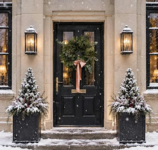Luxury Festive Wreath Making and Afternoon Tea Experience
