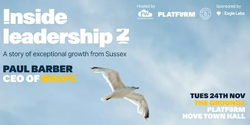 Inside Leadership: A conversation with Paul Barber, CEO of BHAFC