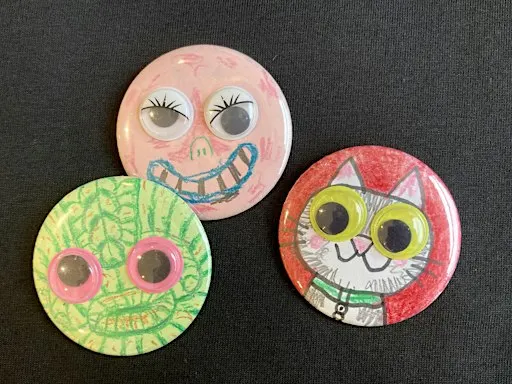 Kinderworkshop: Halloween buttons maken (4-12 jaar)