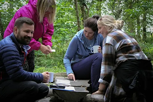 Wild Wellbeing days at Foxburrow