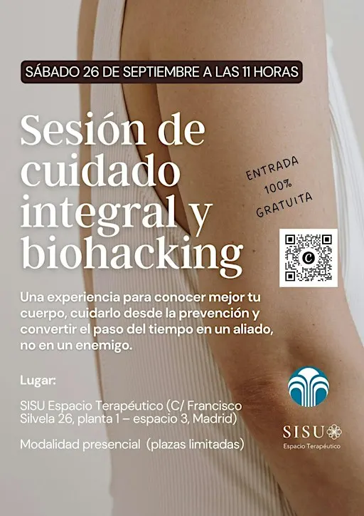 Sesión de cuidado integral y biohacking