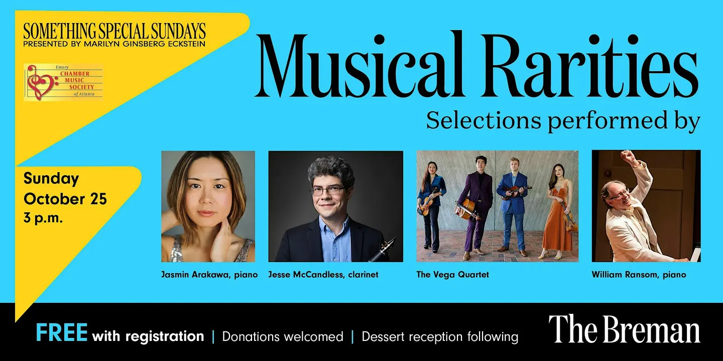 Musical Rarities: The Emory Chamber Music Society of Atlanta