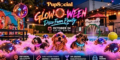 Glow-o-ween Disco Foam Pawty