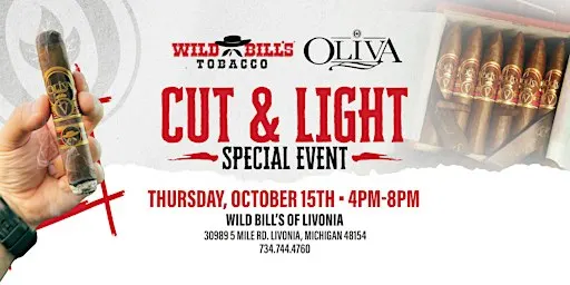 Wild Bill's Cut & Light with Oliva and Nub Cigars