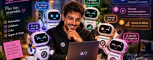 LES CERCLES DE L’IA – Agents IA : mode d’emploi