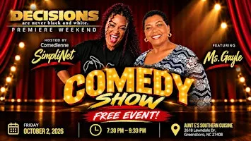 Comedy Show - Decisions are Never Black and White Season 2 Premiere Weekend
