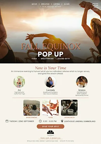 FALL EQUINOX - YOGA | BREATH | SOUND BATH