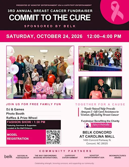 3rd Annual Commit to the Cure Breast Cancer Fundraiser & Fashion Show