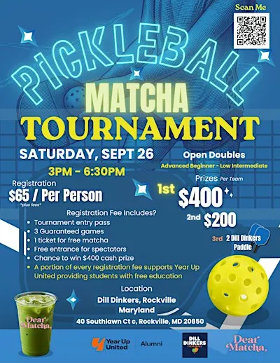 Pickleball Matcha Tournament