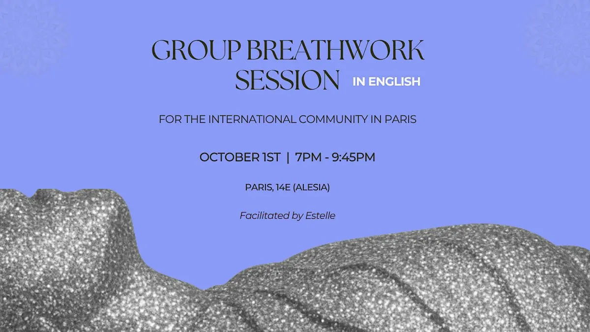 Breathwork Journey - Fully Guided in English | Paris