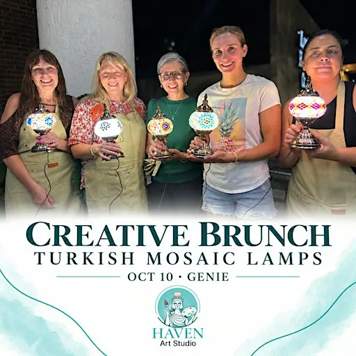 Creative Brunch: Turkish Mosaic Lamp Experience