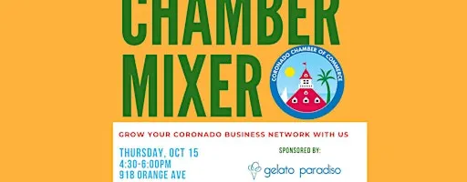 Coronado Chamber of Commerce's October Networking Mixer