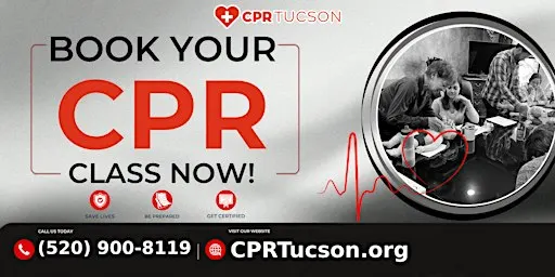 Red Cross BLS CPR and AED Class in Tucson