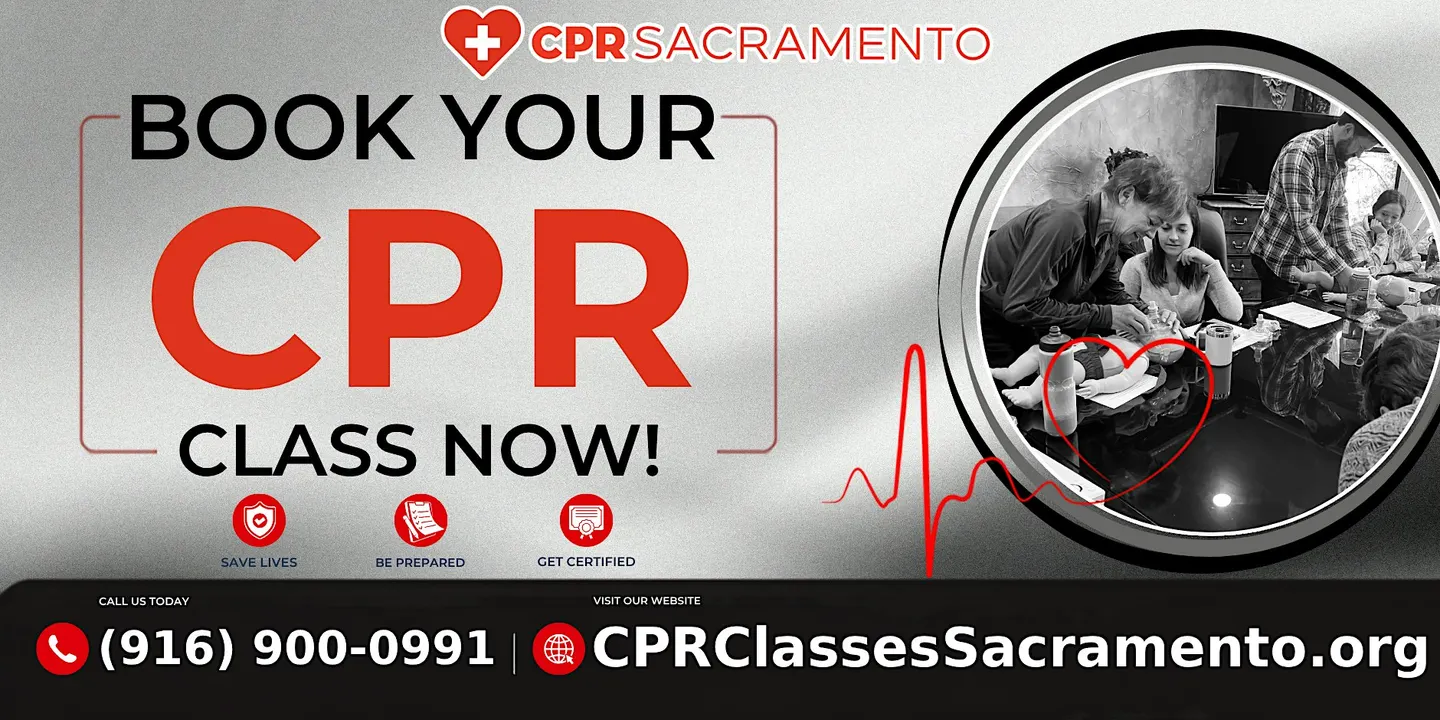 Infant Red Cross BLS CPR and AED Class in Sacramento