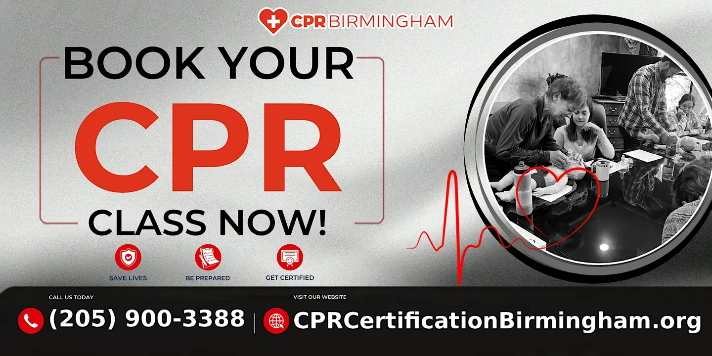 Infant Red Cross BLS CPR and AED Class in in Birmingham
