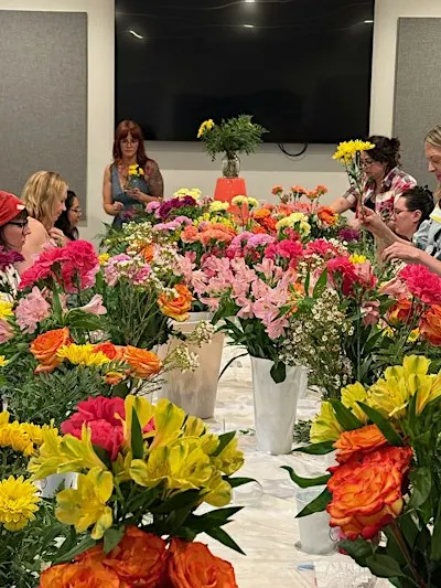 Blooms & Brews - Fall Flower Workshop