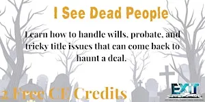I See Dead People