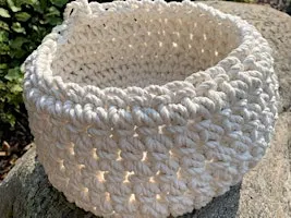 Tools of Craft: Crocheted Rope Bowls
