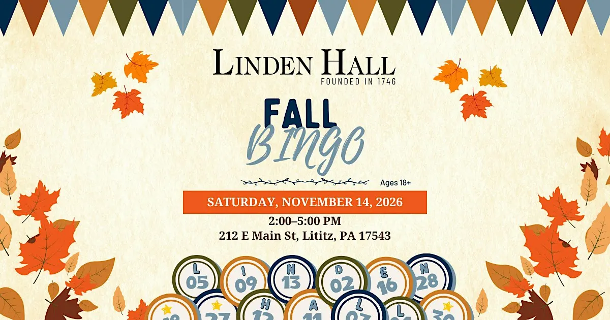 Linden Hall Community BINGO