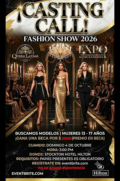 Queen Latina Beauty Pageant Casting Call