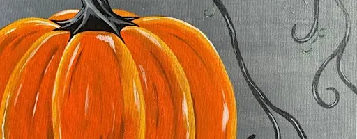 Masterpiece in the Making: Paint and sip our Charming Pumpkin