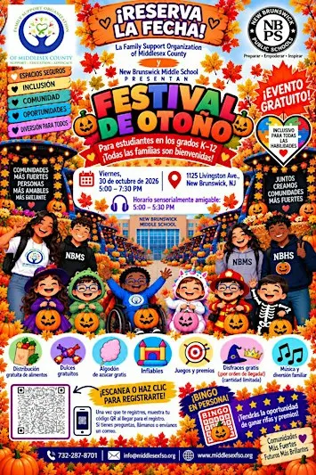 FSO of Middlesex County & New Brunswick Middle School: Fall Festival 2026