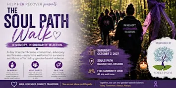 The Soul Path Walk - Every step counts toward ending gender-based violence.