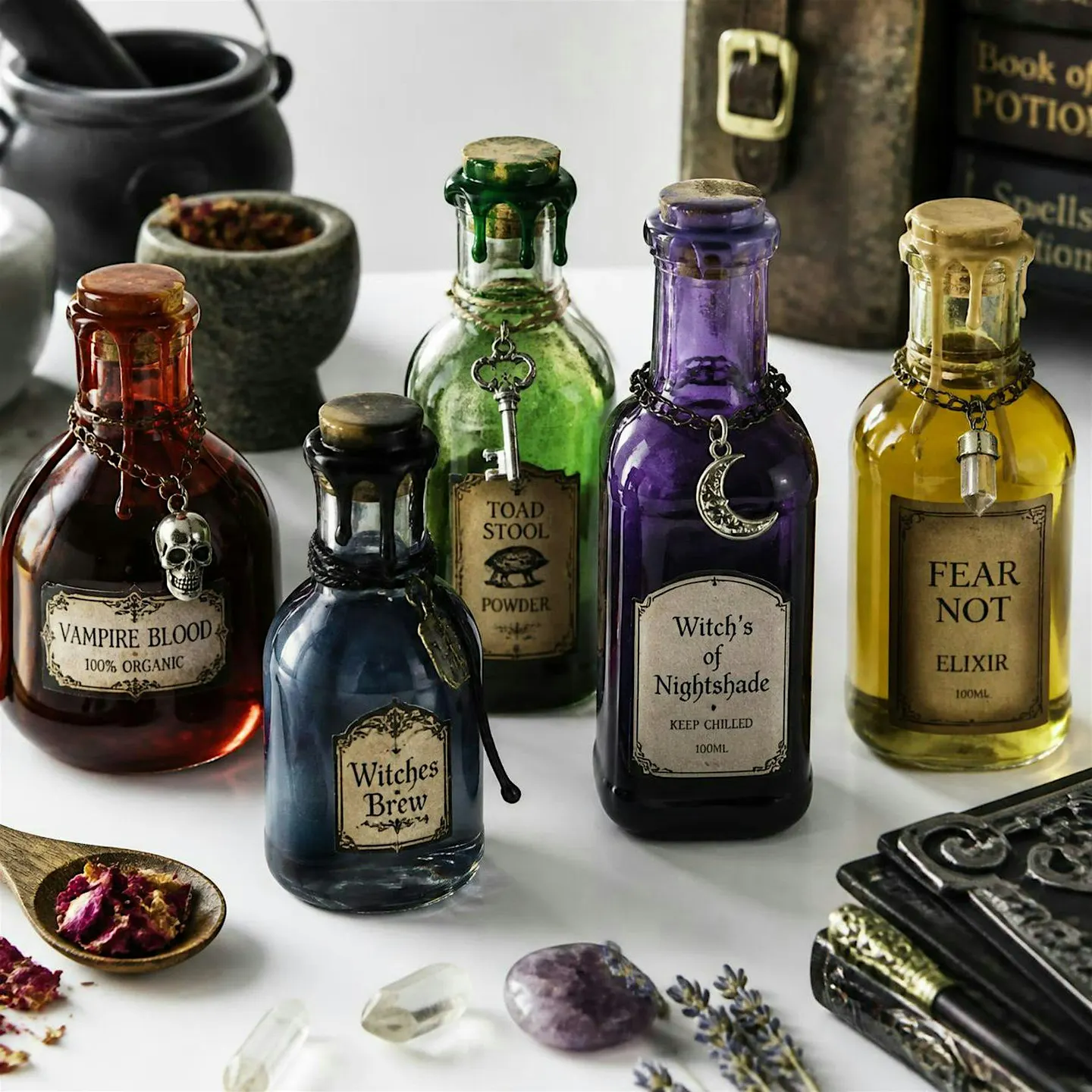 DIY Potion Bottles Make your own Halloween decor